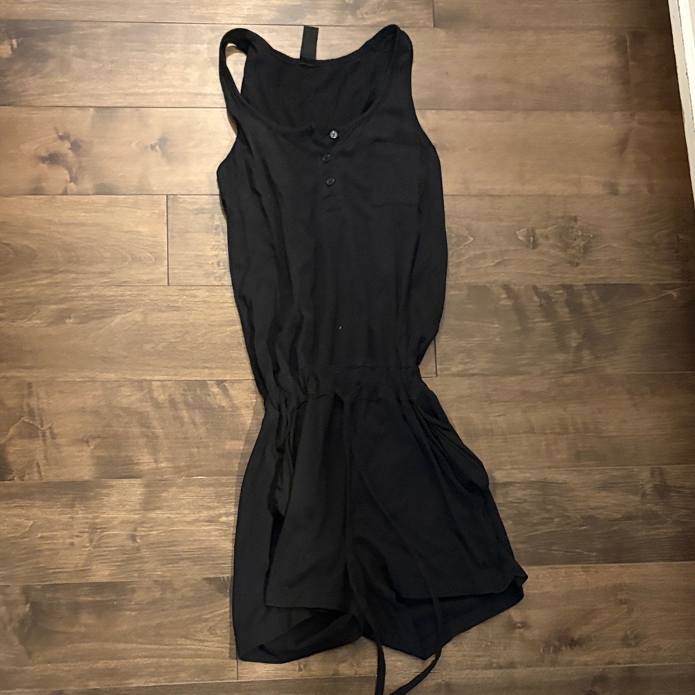 bobi Black Sleeveless Jumpsuit